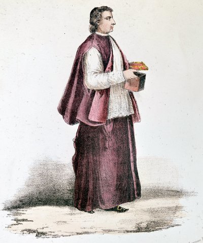 küçük palto başrahip by Unknown artist