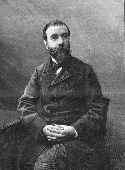 Ludovic Halevy. fransız yazar 1834-1908 by Unknown artist