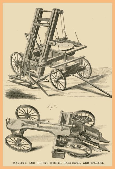 Manlove - Greens Husker, Harvester - İstifleyici by Unknown Artist