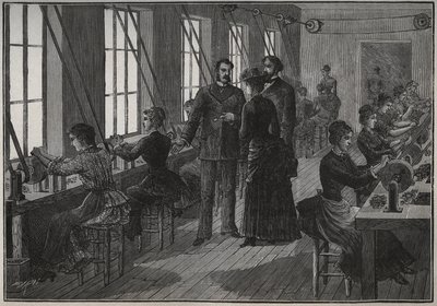 Metal tüylerin imalatı: 19. yüzyılda Fransa
