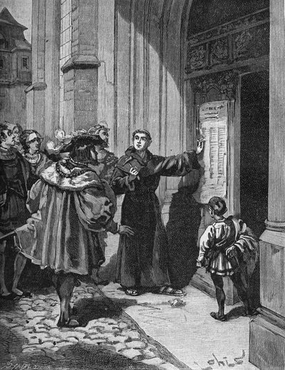 Martin Luther (1483-1546) 95 tezini Wittenberg