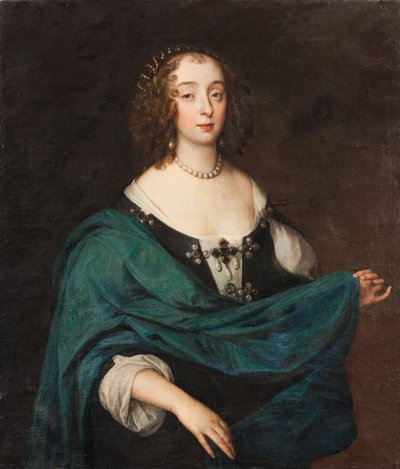 Mary Stewart, Richmond ve Lennox Düşesi, 1640 dolayları (tuval üzerine yağlı boya) by Unknown artist