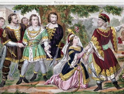 Mazeppa durdu. Lord Byron