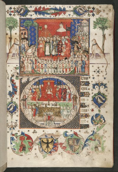 Gian Galeazzo Visconti Missal, sayfa 8 by Unknown