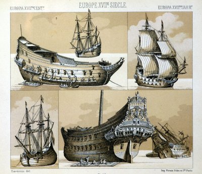 17. yüzyılda donanma ve tüccar - Raquet 1888