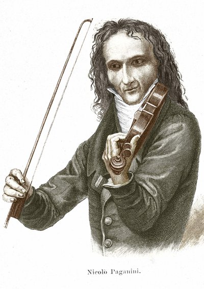 Niccolo Paganini (1782 - 1840) Stradivarius