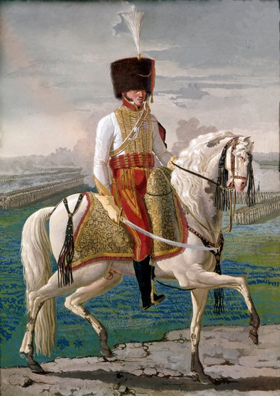 Velitelerin atlı subayı, 19. yüzyılın başlarında İmparator I. Napolyon