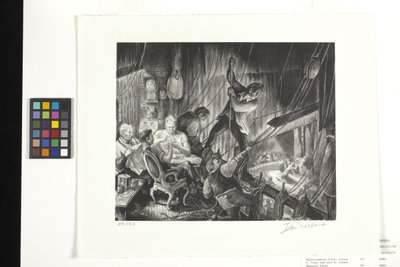Uçan Rayda (litografi) by Unknown artist