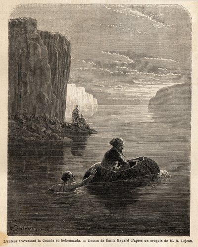 Bir hokoumada üzerinde P.Marcoy by Unknown artist