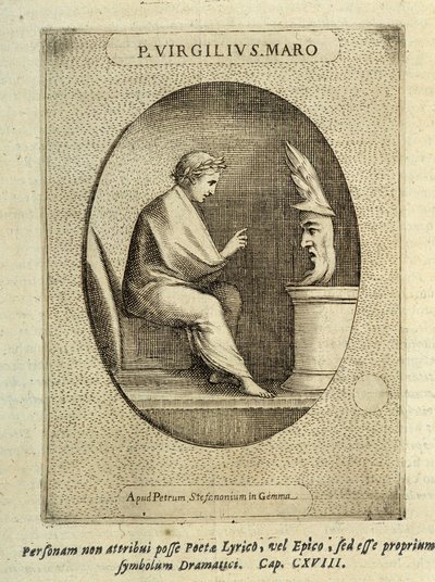 P. Virgilius S. Maro “” Cameos veya Taş Modelleri”nde by Unknown artist
