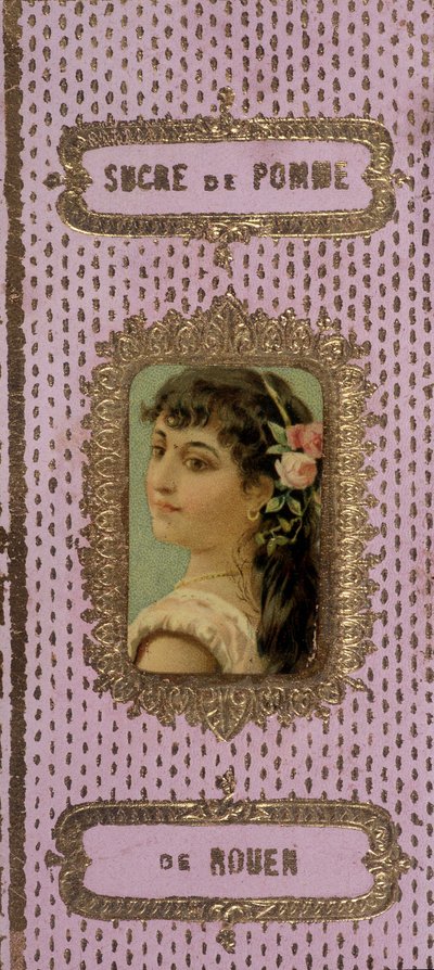 "" Sugar de Pomme de Rouen" ambalaj kartonu, n.d. 19. yüzyıl by Unknown artist