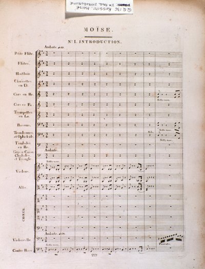 Gioacchino Rossini tarafından Mısır