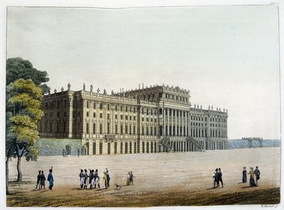 19. yüzyılda Schonbrunn Sarayı by Unknown artist