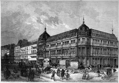 Paris 1872: yeni mağazalar, “Au bon Marché”. by Unknown artist