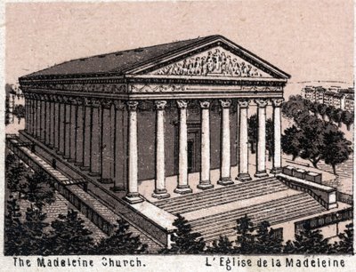Paris, Fransa: Madeleine Kilisesi