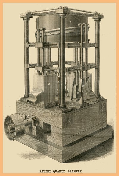Patent Kuvars Stamper by Unknown Artist
