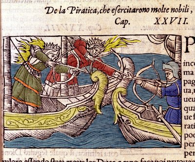 Korsanlık, birçok İskandinav asil kadını tarafından uygulandı. Olaus Magnus