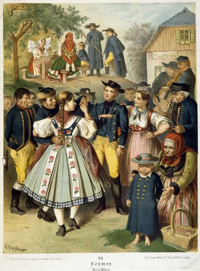 1870 civarında Bohemya