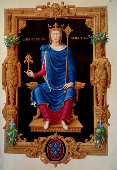 Fransa Kralı Louis VIII aslan (1187 - 1226) Saint Louis