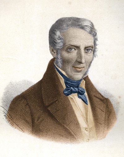 Alessandro Manzoni, İtalyan yazar (1785 - 1873) portresi by Unknown artist