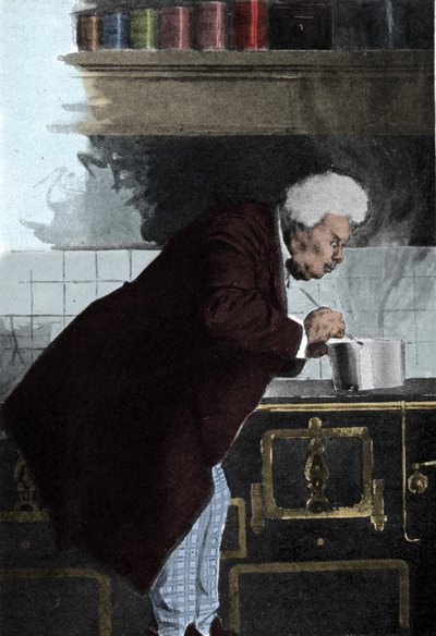 Fırınlarda Alexandre Dumas pere (1802 - 1870) portresi. by Unknown artist