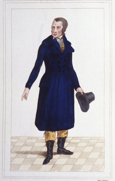 Antoine Quentin Fouquier Tinville'in portresi (1746 - 1795), Fransız sulh yargıcı ve politikacı 1830 oyma by Unknown artist