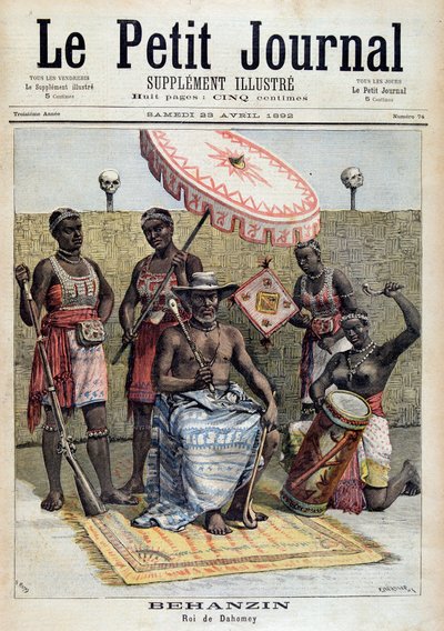 Dahomey (Benin) kralı Behanzin
