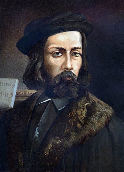 16. yüzyılın İspanyol mühendisi Blasco de Garay