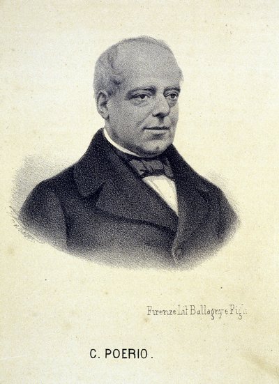 İtalyan devrimci Carlo Poerio