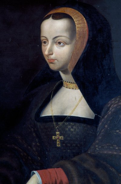 Fransa Catherine Borbone#39;un portresi (resim) by Unknown artist