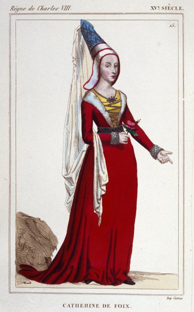 Catherine de Navarre (veya Catherine de Foix) 1468-1517, Navarre Kraliçesi