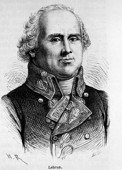 Charles Francois Lebrun (1739-1824), Fransız politikacı portresi. by Unknown artist