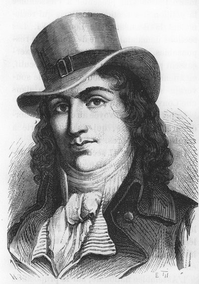 Charles Jean Marie Barbaroux (1767-1794), Fransız politikacı portresi. by Unknown artist