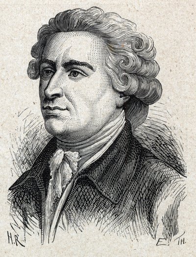 Edmund Burke (1729-1797), İrlandalı politikacı ve filozof portresi. by Unknown artist