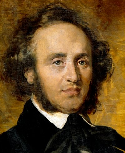 Alman besteci Felix Mendelssohn Bartholdy