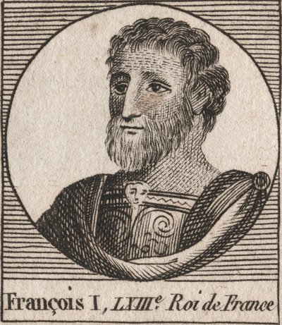François I portresi (1494 - 1547), Fransa Kralı - Francis I, Fransa Kralı - Charles Constant Le Tellier 1821