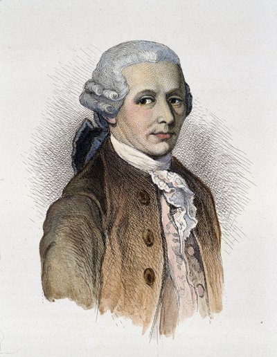 Franz Joseph Haydn (1732-1809) bestecisinin portresi.- gravür by Unknown artist