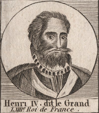 Henry IV (1553-1610) Portresi Fransa Kralı - IV. Henry (1553-1610) Portresi Fransa Kralı - Charles Constant Le Tellier 1821 “Instruction sur l