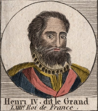 Henry IV (1553-1610) Portresi Fransa Kralı - IV. Henry (1553-1610) Portresi Fransa Kralı - Charles Constant Le Tellier 1821 “Instruction sur l