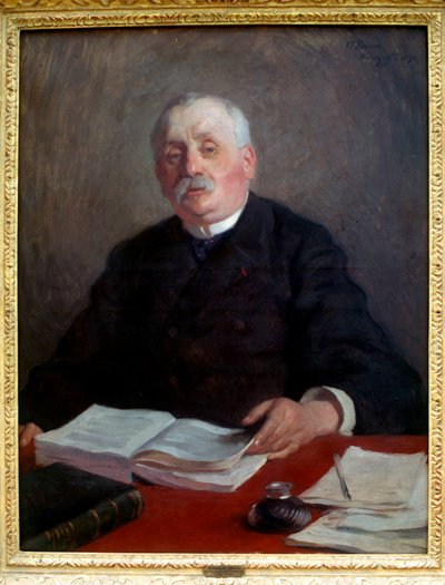 Hippolyte BERNHEIM (1840-1919) Fransız doktor portresi by Unknown artist