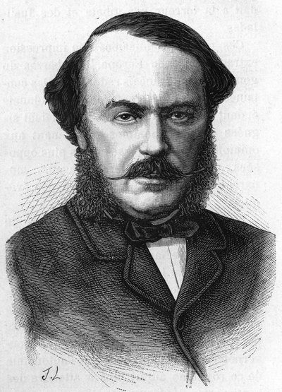 Jean Gilbert Victor Fialin, Persigny Dükü (1808-1872), Fransız politikacı portresi. by Unknown artist