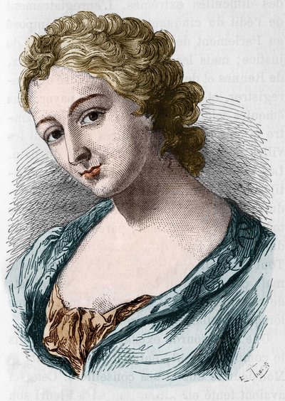 Madam la Marquise de Prue (1698-1727) olarak bilinen Jeanne Agnes Berthelot de Plemont