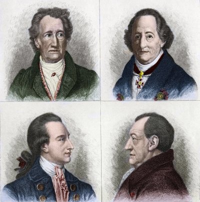 Alman yazar Johann Wolfgang Goethe