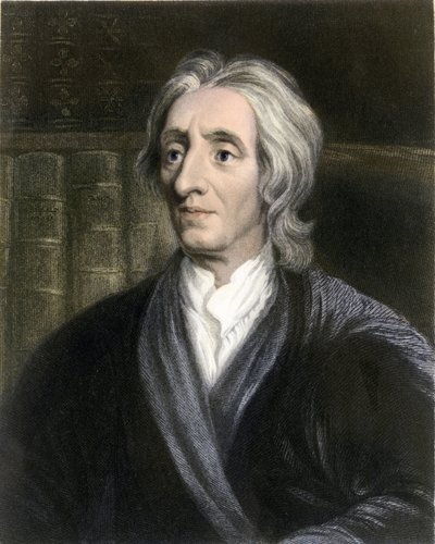 John Locke'un Portresi (1632 - 1704) by Unknown artist