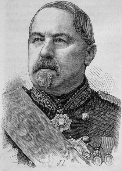 Joseph Vinoy (1800-1880), Fransız generalin portresi. by Unknown artist
