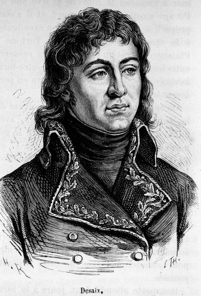 Louis Charles Antoine Desaix de Veygoux (1768-1800), Fransız generalin portresi. by Unknown artist