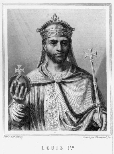 Louis I the Pious veya Debonnaire (778 - 840), Batı İmparatoru