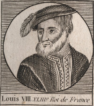 Louis VIII (1187-1226) dit le Lion, roi de France - Aslan VIII Louis (1187-1226) 1223