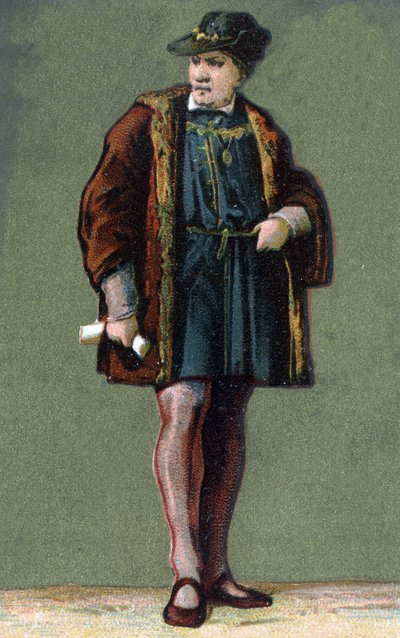 Fransa Kralı Louis XI (1423-1483) portresi. by Unknown artist