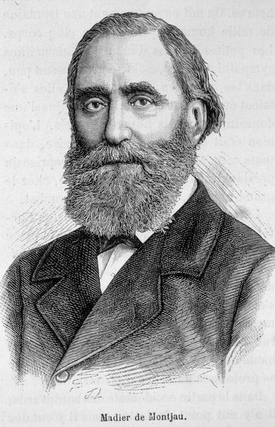 19. yüzyılın Fransız parlamenter Madier de Montjau